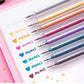✨ NU 50% KORTING! 🎁 Glitter Gelpennenset – 10 Kleuren | Soepel Schrijven & Snel Drogende Inkt | Voor Tekenen, Knutselen & Notities 🎨