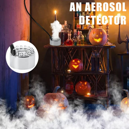 50% KORTING – 12-LED Ultrasone Mistmaker – Kleurrijke Nevel voor Halloween, Decoratie & Fonteinen – Stil & Eenvoudig