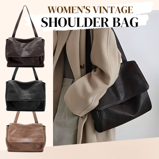 ✨Hot sale 50% korting✨Vintage leren damestas👜