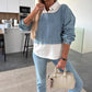💥Dames 2-delige spijkerset met enkellange jeans