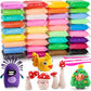 🎨 24/36 Kleuren Zelfhardende Boetseerklei – Creatief Knutselplezier Zonder Oven – 60% KORTING