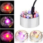 50% KORTING – 12-LED Ultrasone Mistmaker – Kleurrijke Nevel voor Halloween, Decoratie & Fonteinen – Stil & Eenvoudig