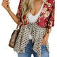 🌸 Nieuw Binnen! Floral Kimono met Ruches en Strik – Luchtig, Los & Boho Chic | Tijdelijk 49% KORTING – OP = OP