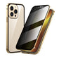 ✨ Magnetisch iPhone-hoesje – Anti-Spiegelglas & Stevig Metaal, Complete Bescherming