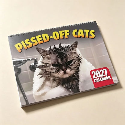 🐱 Grappige Kattenkalender 2027 – 12 Maanden Vol Ondeugende Kattenhumor, Perfect voor Kattenliefhebbers