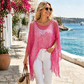 💐✨ Metallic Gehaakte Cover-Up – Licht, Luchtig & Perfect voor Zomerse Dagen