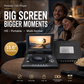 📺 Draagbare DVD-Speler met Groot Scherm – Lange Batterijduur & Ondersteuning voor DVD, USB en SD | Perfect voor Auto, Reizen & Thuis