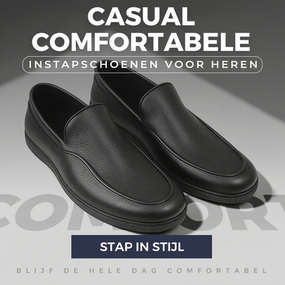 Heren Casual Brede Ademende Instap Loafers
