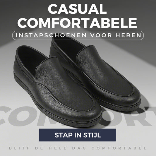Heren Casual Brede Ademende Instap Loafers