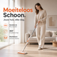 🧹 Handsfree Platte Mop met Clipsysteem – Schoonmaken Zonder Steeds te Bukken | Dun Ontwerp, Stevige Clip & Makkelijk in Gebruik ✨