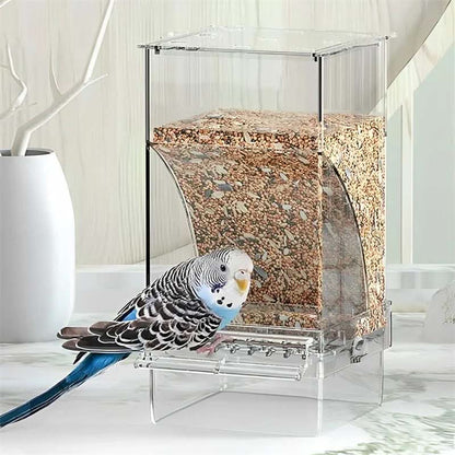 🐦 50% KORTING! Automatisch No-Spill Transparant Vogelvoederhuisje – Zie Vogels van Dichtbij | Zonder Morsen 🌿✨