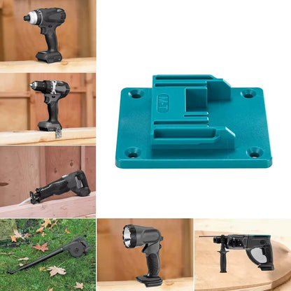 🎃Halloween Deal 50% OFF!🔥5-Pack Wall Mount Holders for Makita 18V Tools & Batteries – Clear Your Workbench