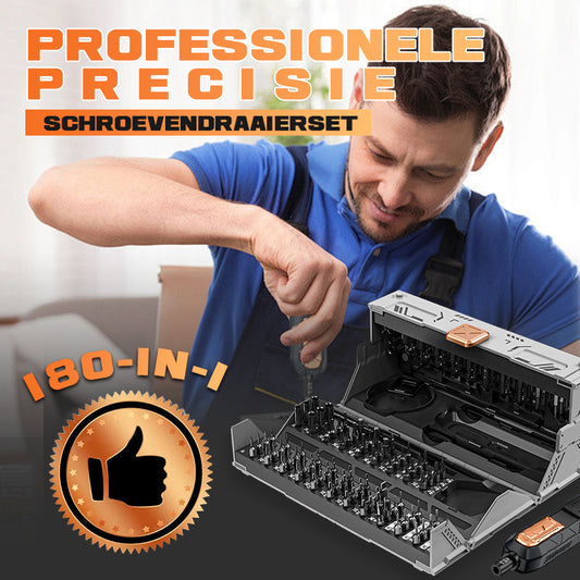 🔥Uitverkoop 50% korting🔥180-in-1 professionele precisieschroevendraaierset🛠️🧰