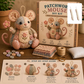 🐭✨ Handgemaakt Vintage Naaisetje in Muisvorm – Compact & Uniek Design