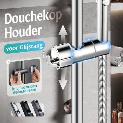 Handdouchehouder zonder boren – Sterke bevestiging, eenvoudig te monteren