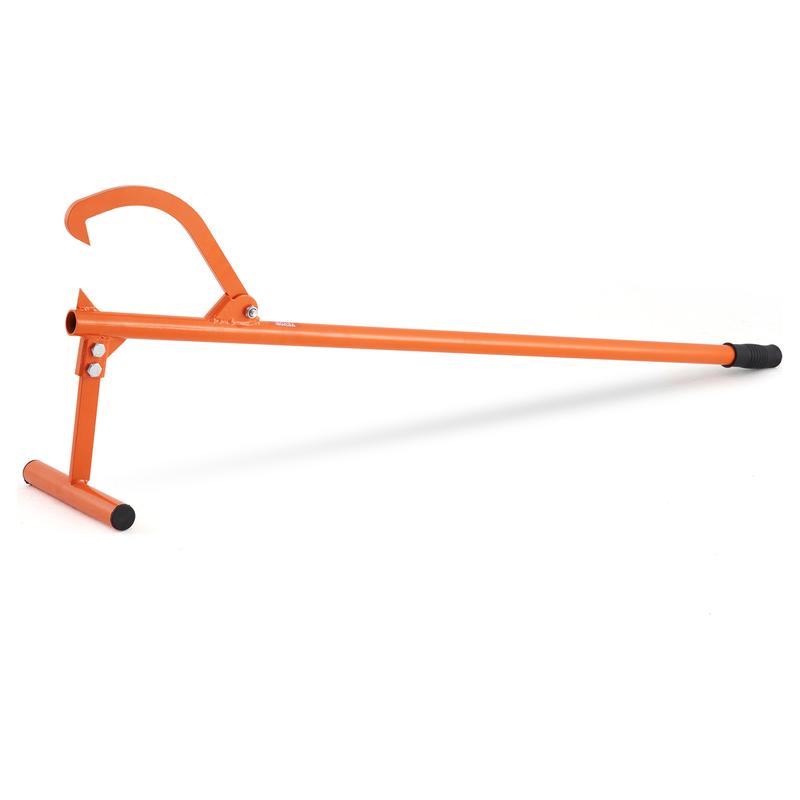 🔥 VEVOR 46.5 inch Stocklift in Kolstål - Powerful Forest Tools for Timber Management, Adjustable Krok & Gummi Handlee