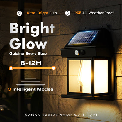 🌞 Solar Buitenlamp met Bewegingssensor – Automatische Verlichting voor Tuin, Pad en Voordeur | Eenvoudige Installatie