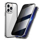 ✨ Magnetisch iPhone-hoesje – Anti-Spiegelglas & Stevig Metaal, Complete Bescherming