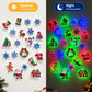 ⏰ 49% KORTING! LED Kerstmuurstickers – Feestelijke Gloed & Magische Sfeer | Perfect voor de Kerstdecoratie 🎄🎁