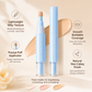 💄 KOOP 1, KRIJG 1 GRATIS! Dubbele Werking Concealer – Helpt Donkere Kringen & Oneffenheden Verbergen | Lichtgewicht & Natuurlijk Resultaat ✨