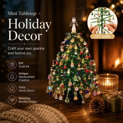 🎄 DIY Kerstboom Kralenset – Maak Je Eigen Sprankelende Kerstdecoratie ✨ Inclusief Complete Knutselset