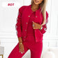 ✨ 2026 Uitverkoop 59% KORTING! 3-Delige Dames Baseball Set – Jas + Top + Broek | Sportief, Comfortabel & Direct Klaar om te Dragen