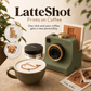 Mechanische Koffie Sjabloonprinter – Voor Creatieve Koffie- & Latte-Decoratie – 50% KORTING