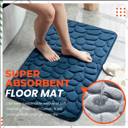 🛁 NU 50% KORTING! Memory Foam Badmat – Antislip & Superabsorberend | Zacht, Comfortabel & Sneldrogend | Soft-Stone Kleur ✨