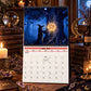 🧙‍♀️✨ Heksenkalender 2027 – Mystieke Wandkalender met 12 Maanden | Betoverde Bosillustraties | Sfeervolle Decoratie & Cadeau