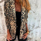 Damesmode Blazer met Luipaardprint