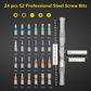 🔥24 in 1 DlY Screwdriver Set Magnetic Compact and Portable Ratchet Screwdriver 22 Reviews