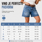 🔥👖 Bermuda Denimshort voor Dames – Comfortabele Pasvorm & Praktische Zakken