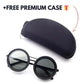 🔥Hot sale 50% korting🔥Verstelbare Tint Gepolariseerde Ronde Zonnebril🌞🕶️