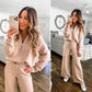 Nu 50% voorjaarskorting🎀2-delige Loungewear – Zo Zacht Als Je Favoriete Moment🌸Voor thuis, voor onderweg, voor altijd comfort