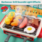 🎄🎁 NIEUW! Kinderen Slimme Spray BBQ Grill – Muzikaal & Educatief Speelgoed, Veilig & Niet Giftig ✨ Perfect als Kerstcadeau voor Kleintjes 🧒🎶