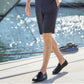 Heren Casual Brede Ademende Instap Loafers
