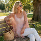 💐✨ Metallic Gehaakte Cover-Up – Licht, Luchtig & Perfect voor Zomerse Dagen