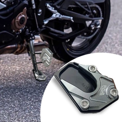 🔥 Verlengstuk voor motorfiets zijstandaard – Meer stabiliteit & veilig parkeren | Nu 50% korting