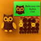 DIY dierenornamenten van knopen