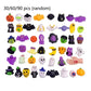 🎃👻 Halloween Squishies Set – 24 Stuks | Pompoenen, Spookjes & Vleermuizen | Zacht, Knijpbaar & Wasbaar | Perfect als Feestje- of Traktatiecadeautje
