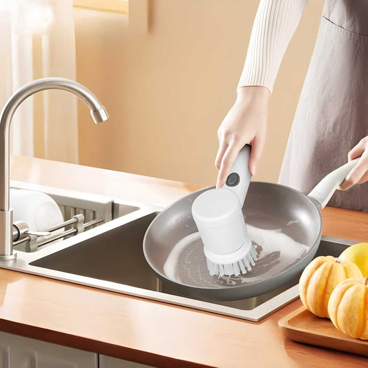 🧽 63% Korting – 5-in-1 Handheld Schoonmaakborstel | Voor Keuken, Badkamer & Meer – Alles in Eén