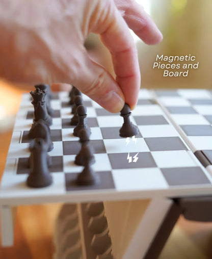♟️ Internationale Magnetische Schaakdoos – Slim Ontwerp, Compact & Perfect voor Reizen