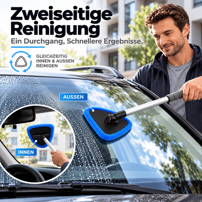 📺 50% KORTING – Dubbele Magnetische Autoruitenreiniger | Reinig Binnen- en Buitenzijde Tegelijk | Voor Helderder, Streeploos Glas