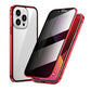 ✨ Magnetisch iPhone-hoesje – Anti-Spiegelglas & Stevig Metaal, Complete Bescherming