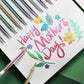 ✨ NU 50% KORTING! 🎁 Glitter Gelpennenset – 10 Kleuren | Soepel Schrijven & Snel Drogende Inkt | Voor Tekenen, Knutselen & Notities 🎨