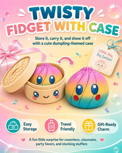 🥟 Dumpling Fidget Toy – Verrassings Blind Box Stressbal & Anti-Stress Speeltje 🎁