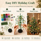 🎄 DIY Kerstboom Kralenset – Maak Je Eigen Sprankelende Kerstdecoratie ✨ Inclusief Complete Knutselset