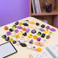 🎃👻 Halloween Squishies Set – 24 Stuks | Pompoenen, Spookjes & Vleermuizen | Zacht, Knijpbaar & Wasbaar | Perfect als Feestje- of Traktatiecadeautje