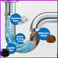 🌞Fris De Lente In Met 50% Korting!🧩Krachtige Gootsteen- & Afvoerreiniger: Snelle Ontstopping Oplossing + 99,9% Bacteriedood！
