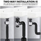 🚰 Uitschuifbare Afvoerpijp | Geurvrij & Verstoppingsvrij – Eenvoudige Installatie ✨ 63% KORTING